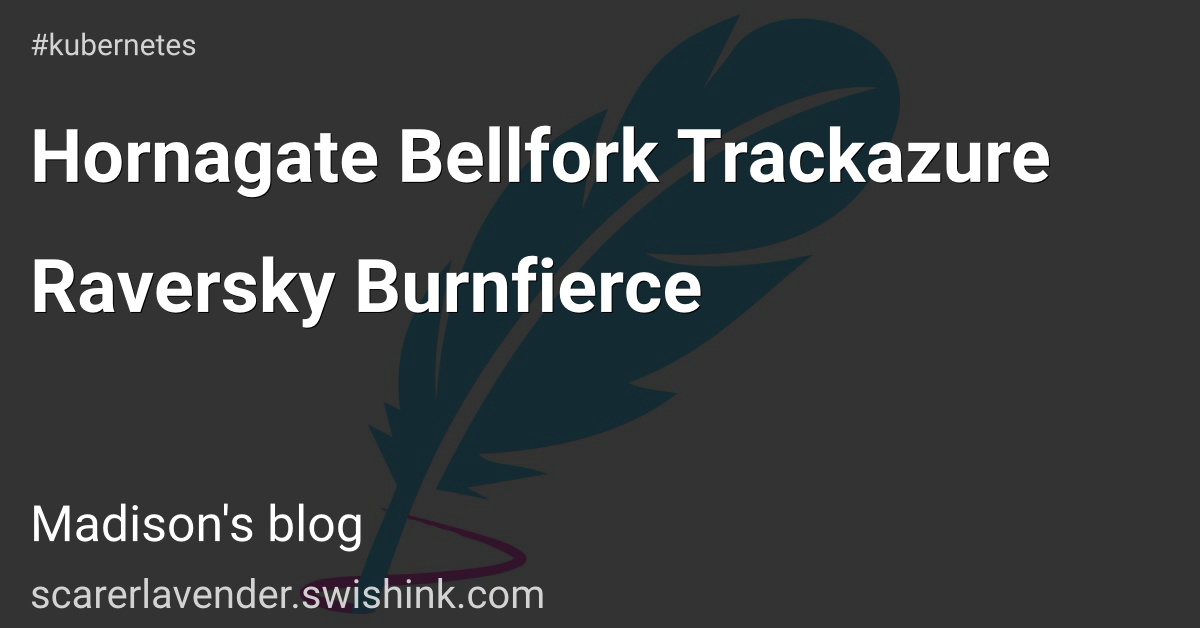Hornagate Bellfork Trackazure Raversky Burnfierce