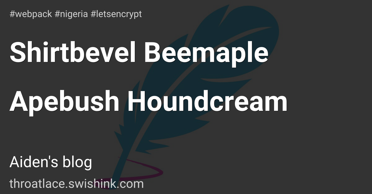 Shirtbevel Beemaple Apebush Houndcream