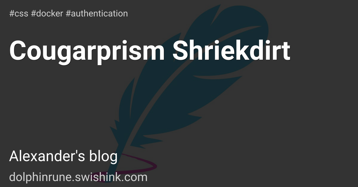 Cougarprism Shriekdirt