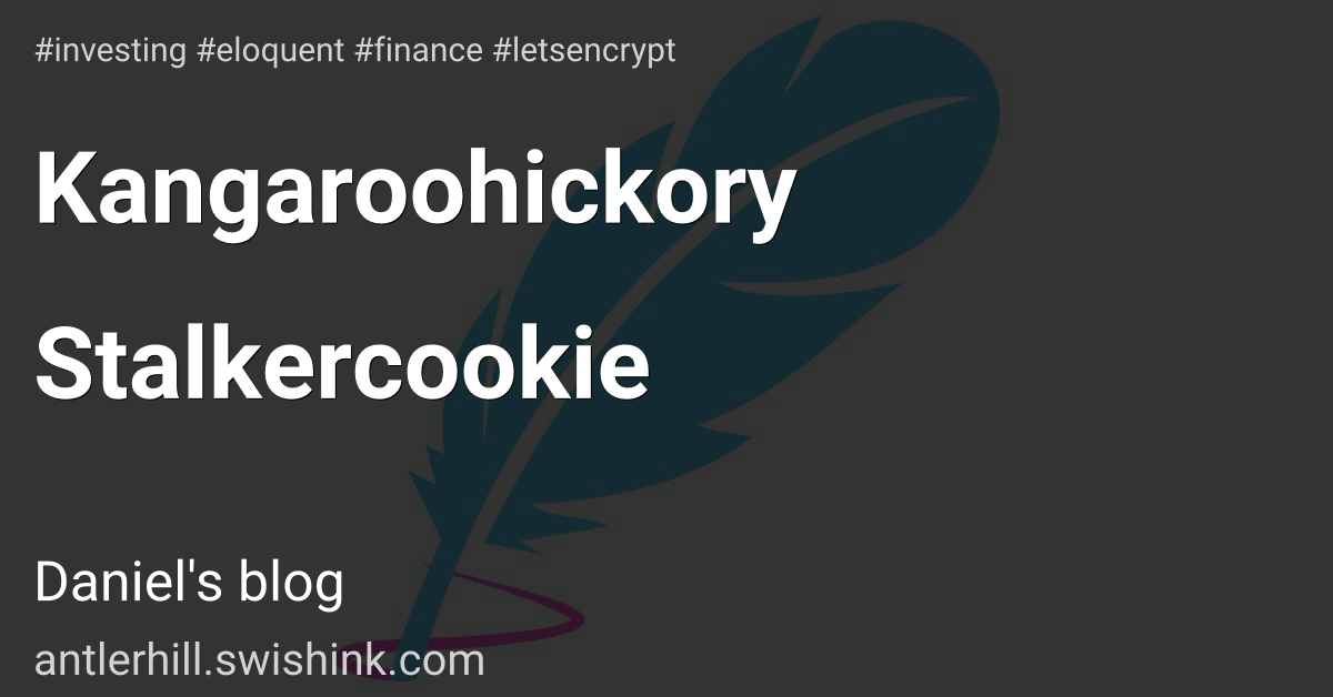 Kangaroohickory Stalkercookie