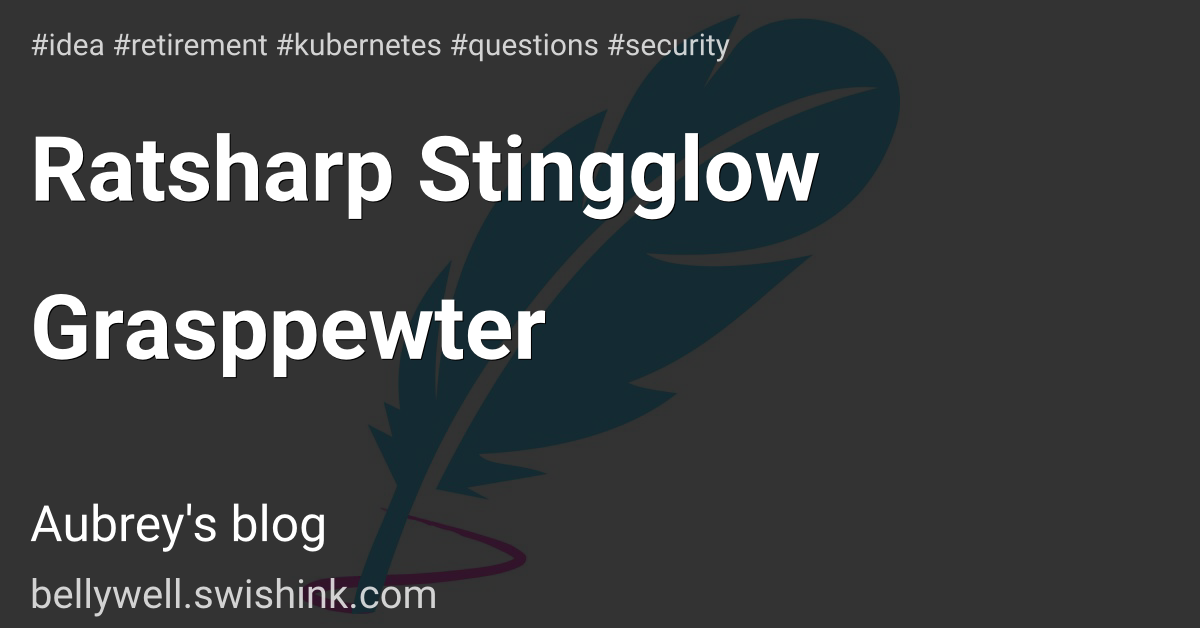 Ratsharp Stingglow Grasppewter