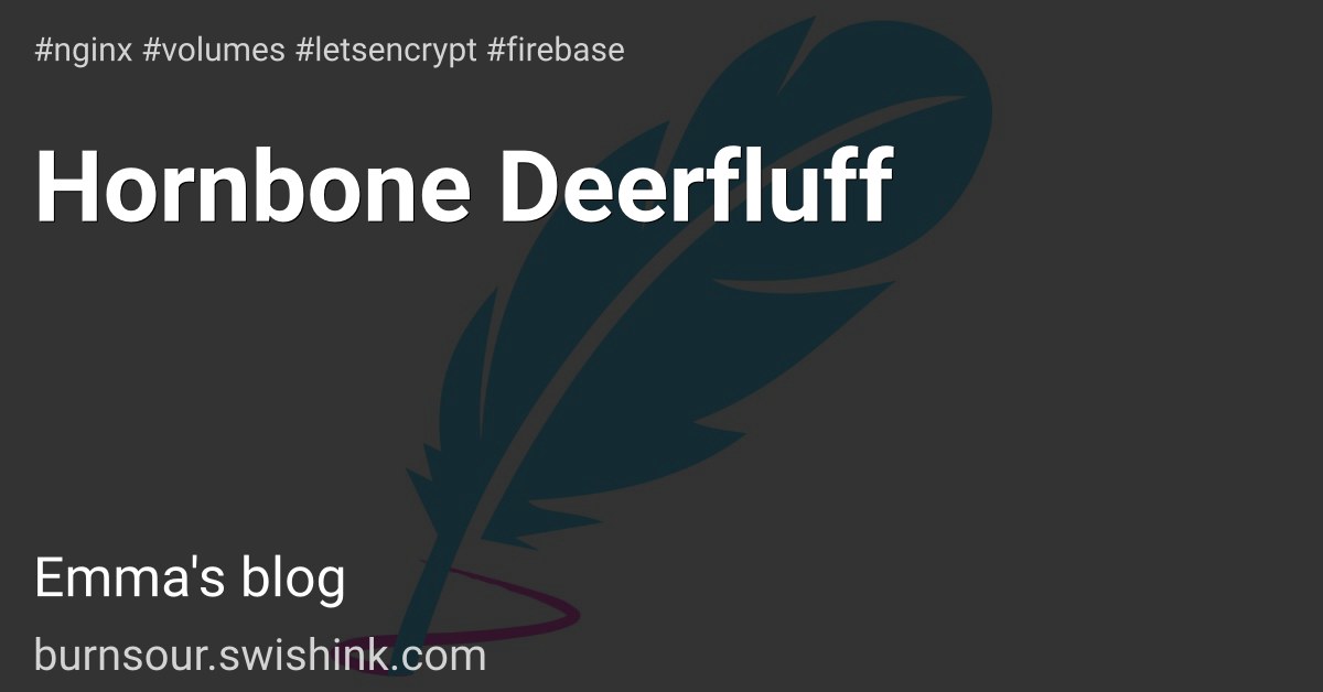 Hornbone Deerfluff