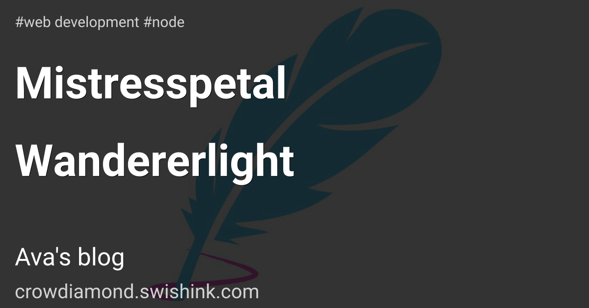 Mistresspetal Wandererlight