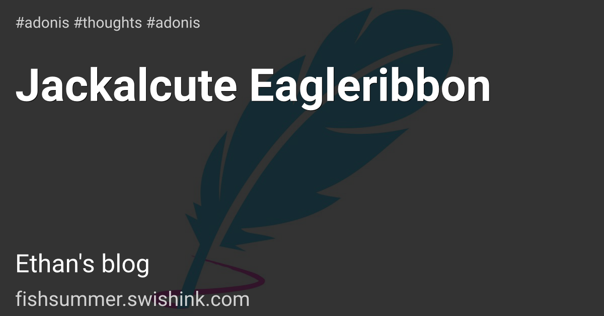 Jackalcute Eagleribbon