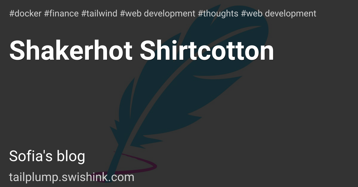 Shakerhot Shirtcotton