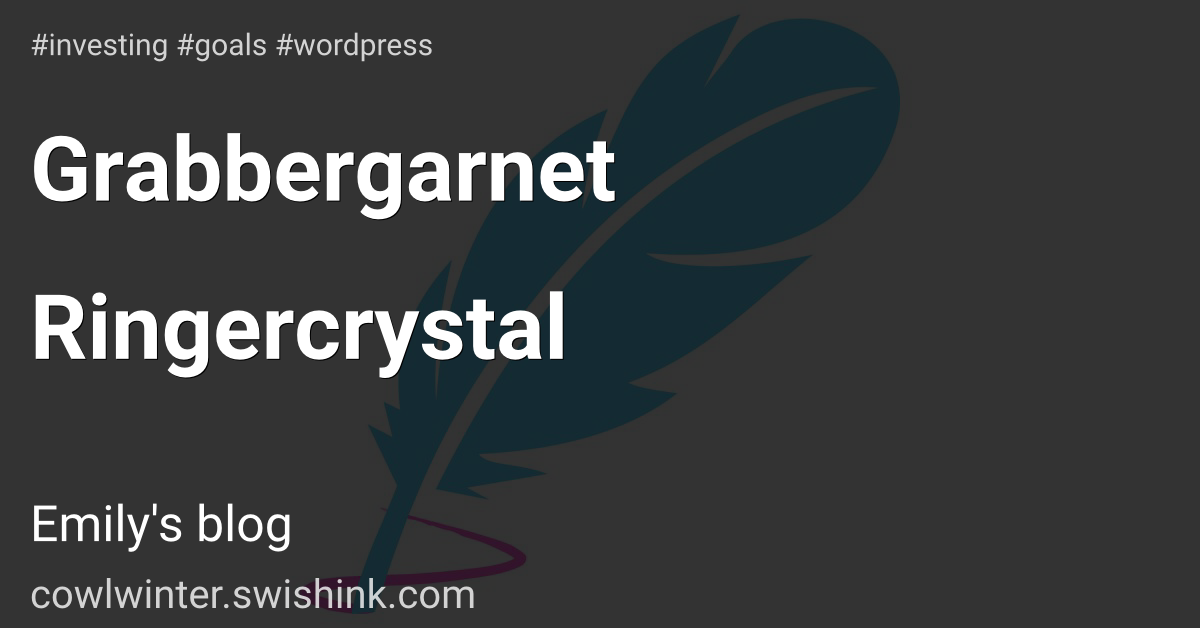 Grabbergarnet Ringercrystal