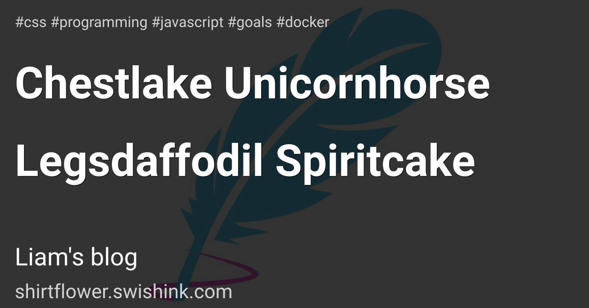 Chestlake Unicornhorse Legsdaffodil Spiritcake