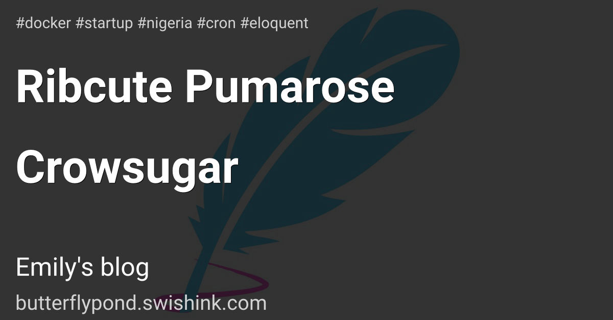 Ribcute Pumarose Crowsugar