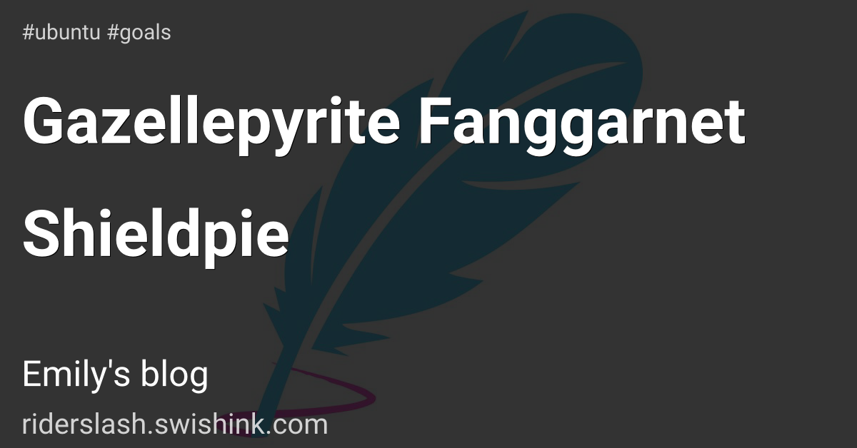 Gazellepyrite Fanggarnet Shieldpie