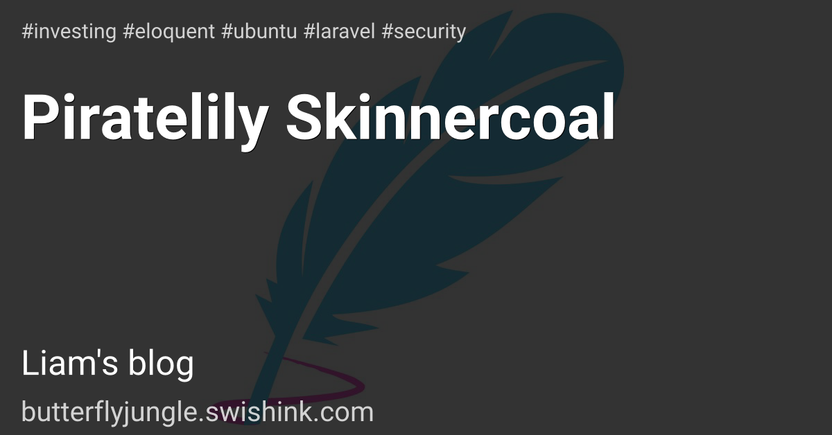 Piratelily Skinnercoal