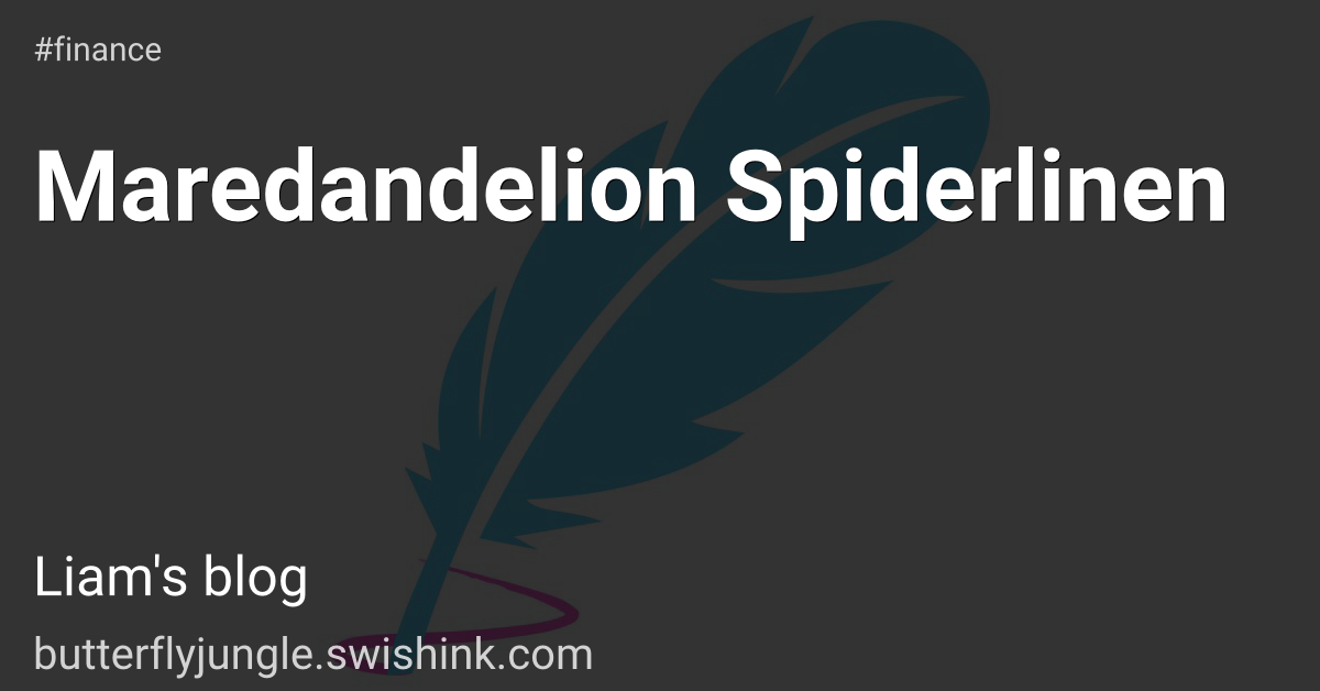 Maredandelion Spiderlinen