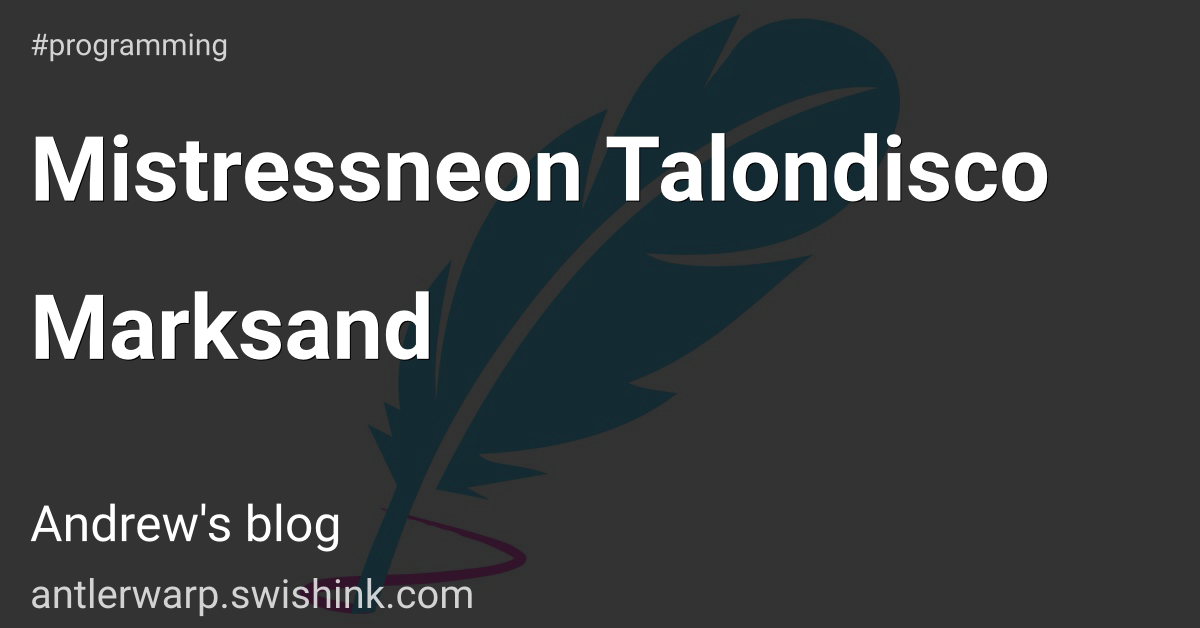 Mistressneon Talondisco Marksand