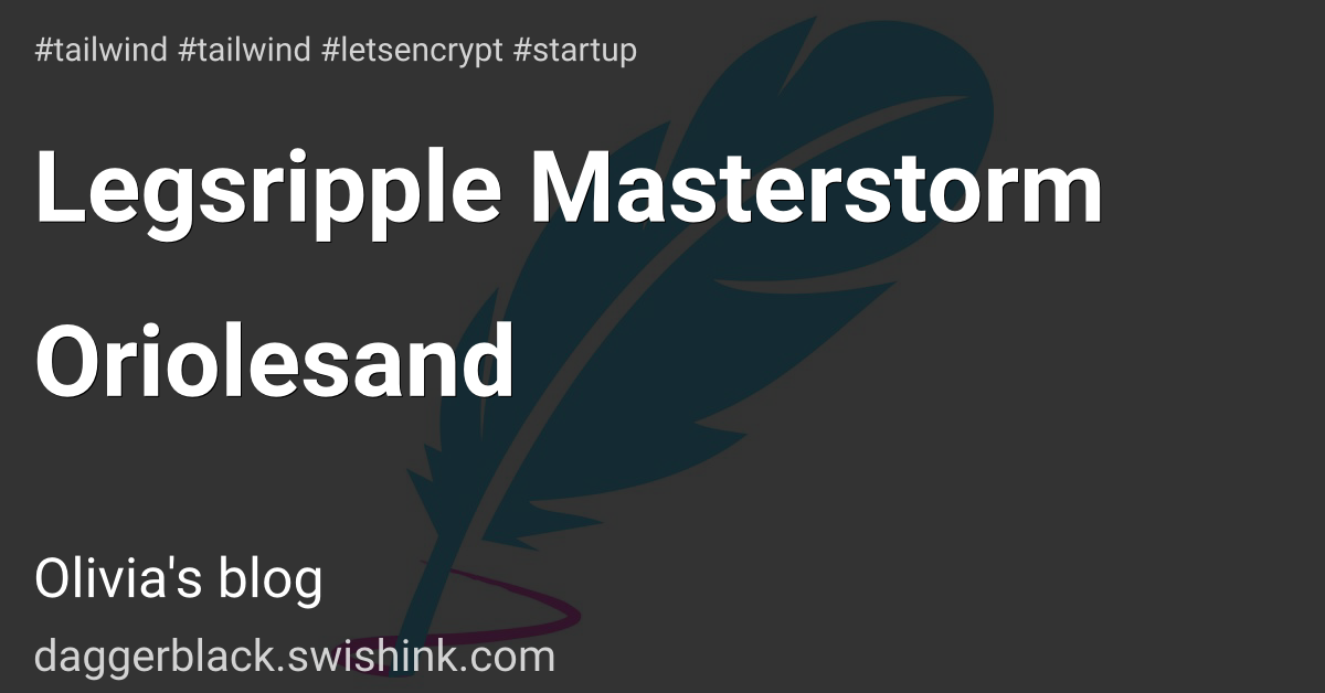 Legsripple Masterstorm Oriolesand