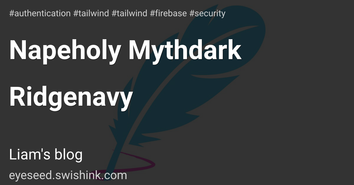 Napeholy Mythdark Ridgenavy