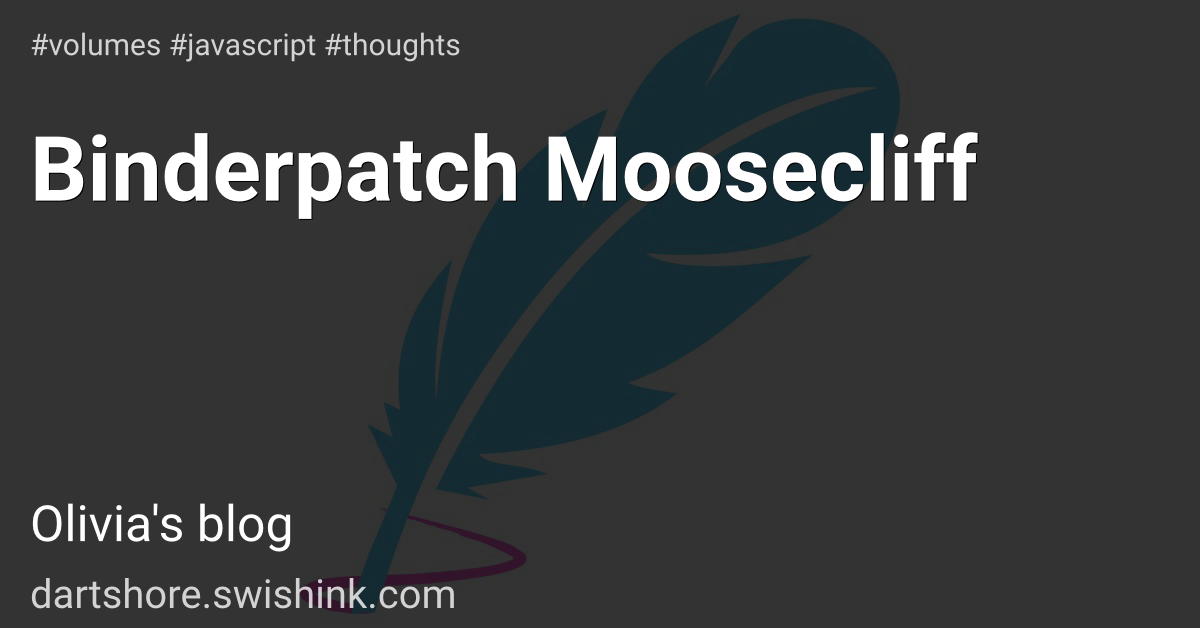 Binderpatch Moosecliff