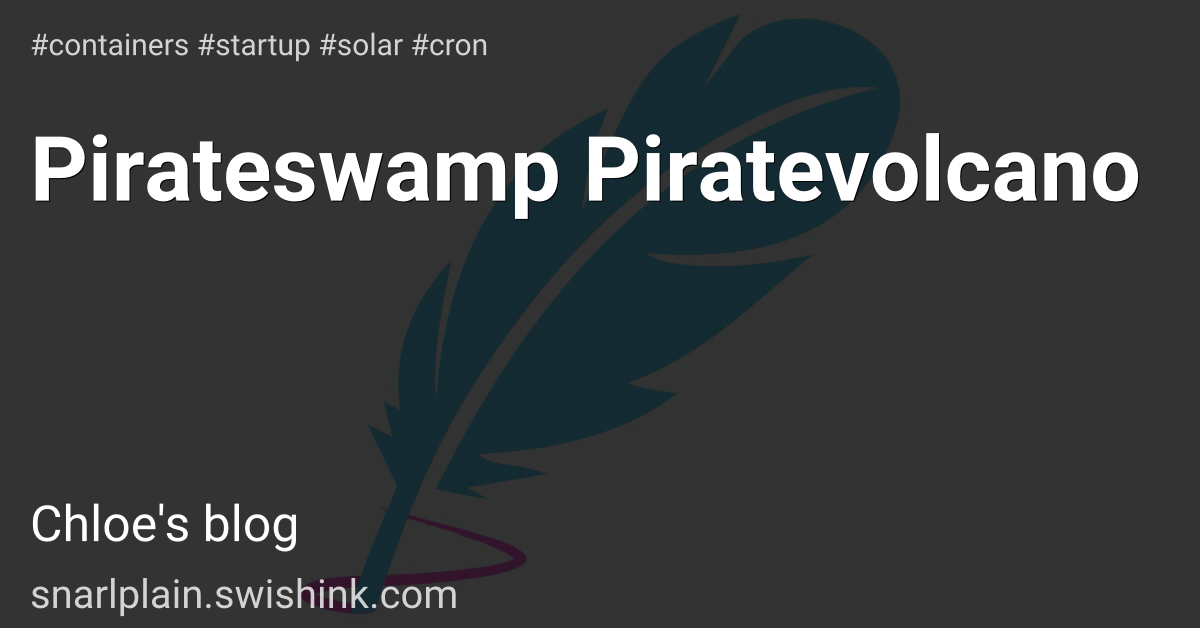 Pirateswamp Piratevolcano