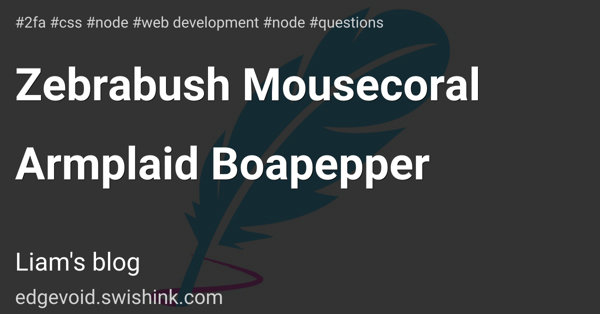 Zebrabush Mousecoral Armplaid Boapepper