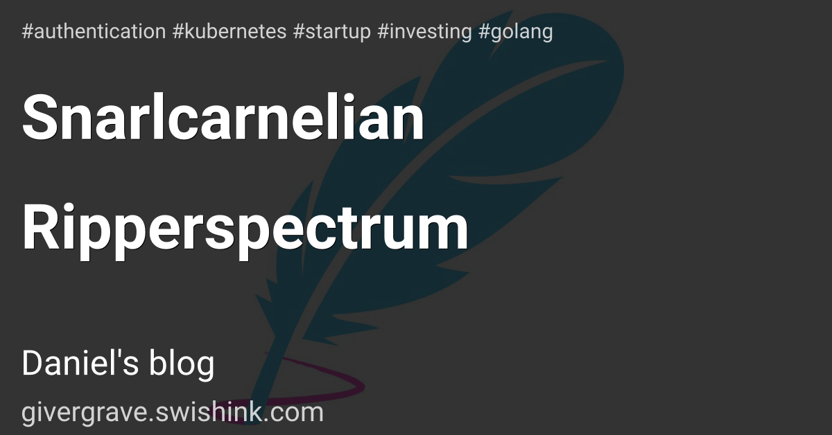 Snarlcarnelian Ripperspectrum