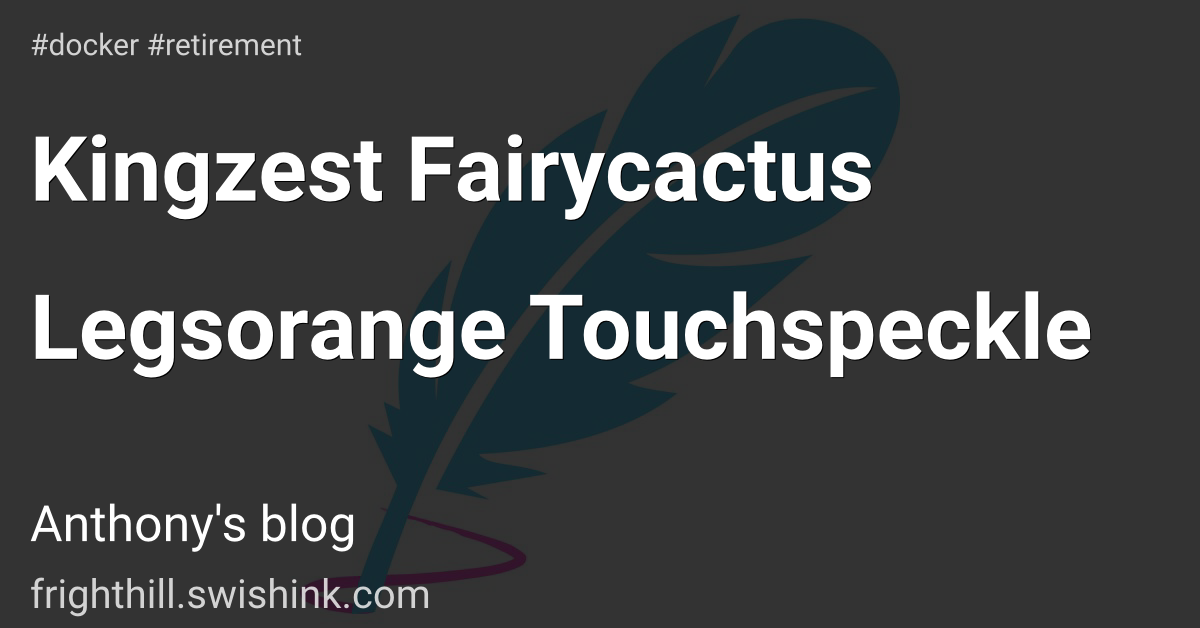 Kingzest Fairycactus Legsorange Touchspeckle