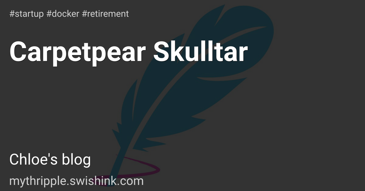 Carpetpear Skulltar
