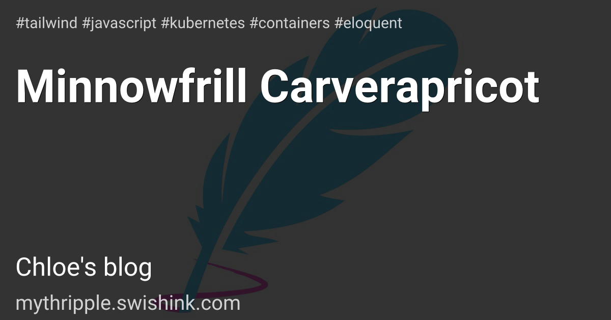 Minnowfrill Carverapricot