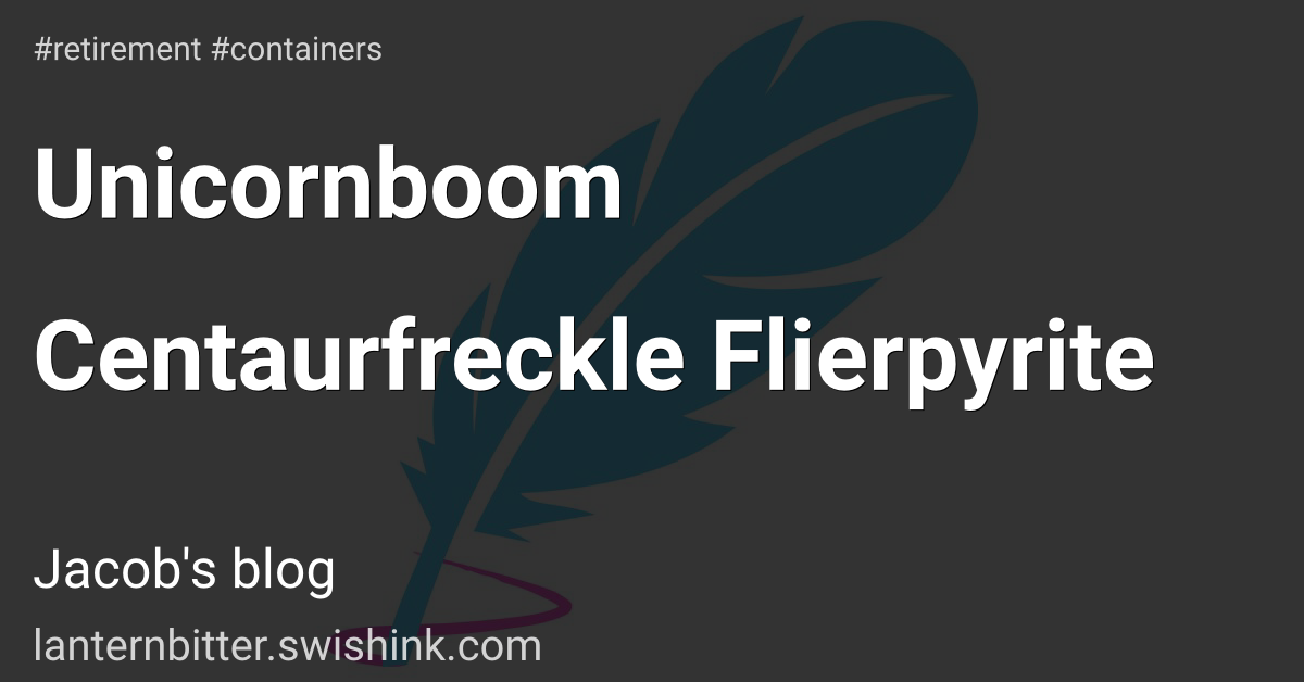 Unicornboom Centaurfreckle Flierpyrite