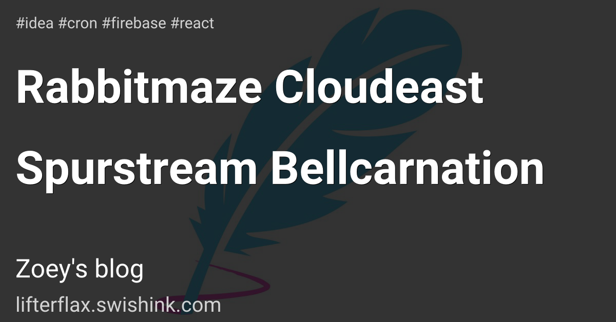 Rabbitmaze Cloudeast Spurstream Bellcarnation