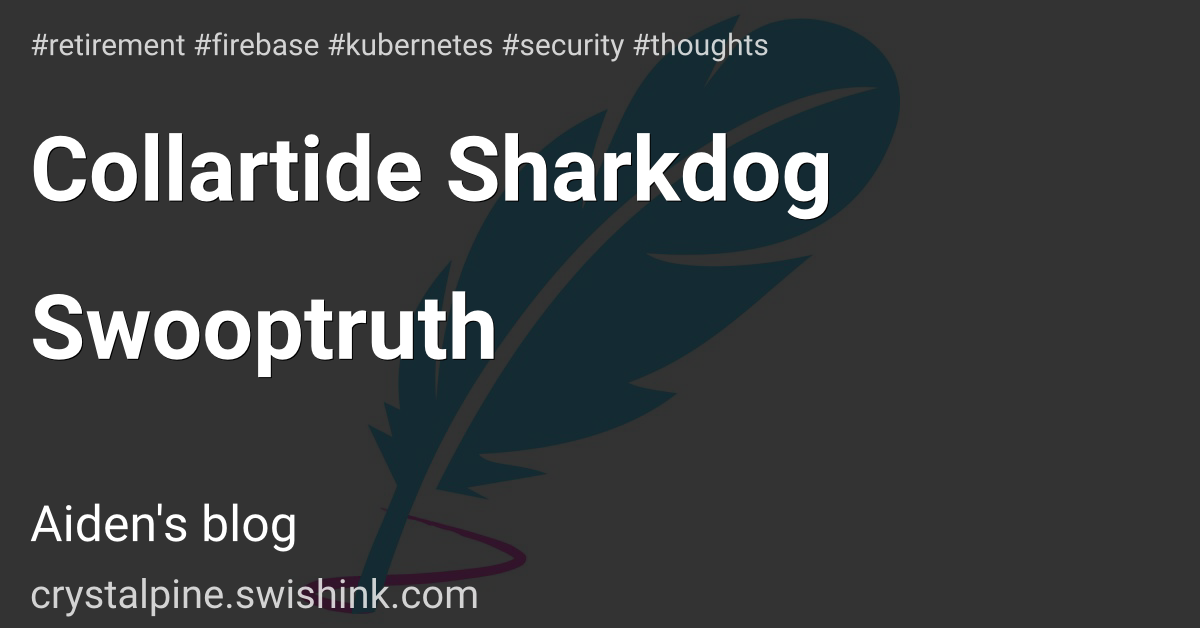Collartide Sharkdog Swooptruth