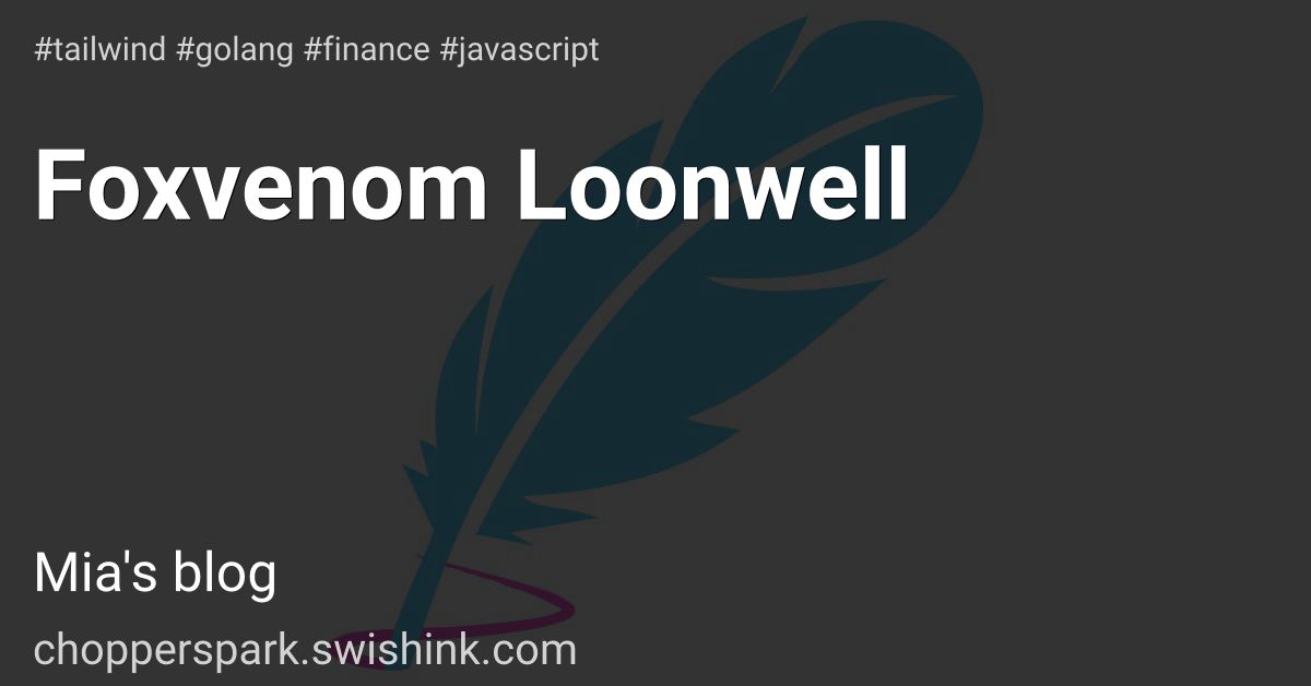 Foxvenom Loonwell
