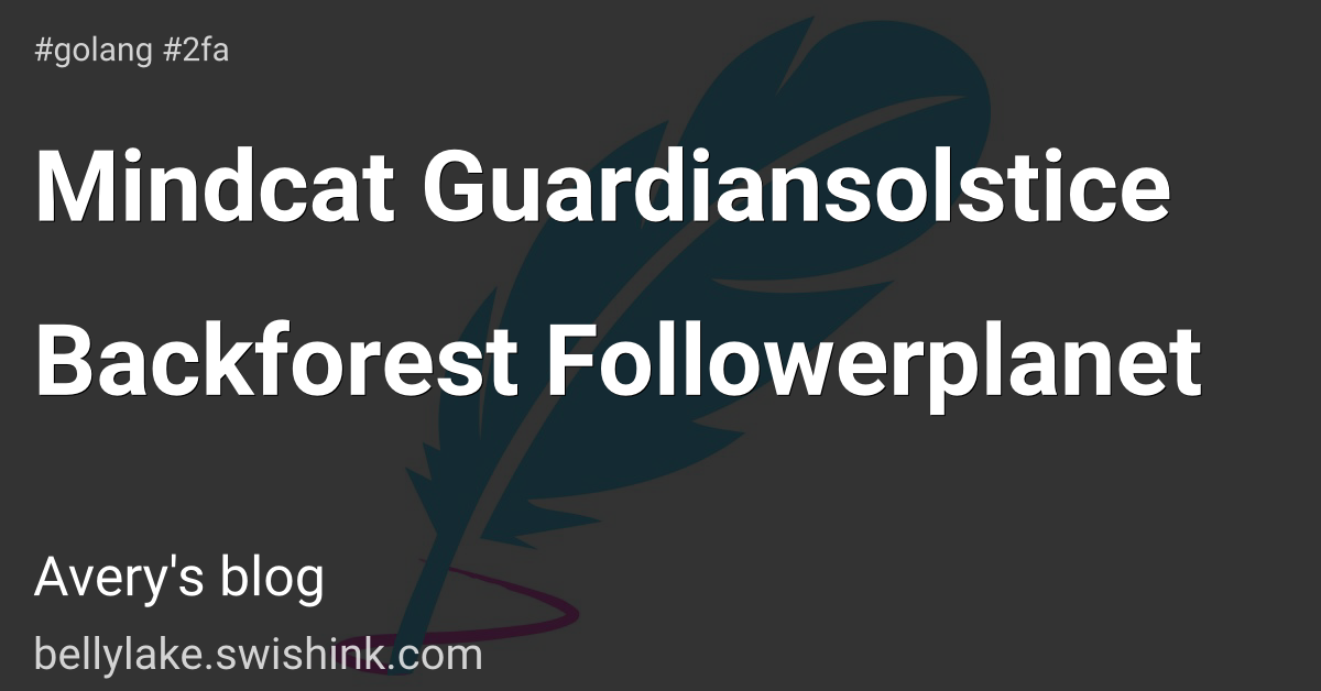 Mindcat Guardiansolstice Backforest Followerplanet