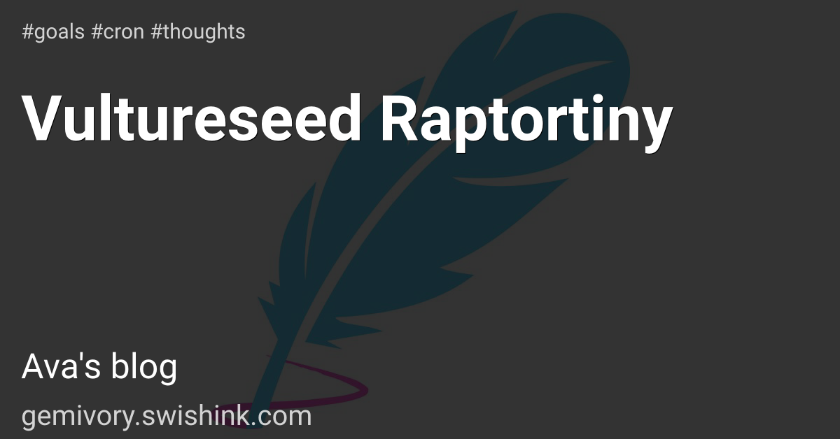 Vultureseed Raptortiny