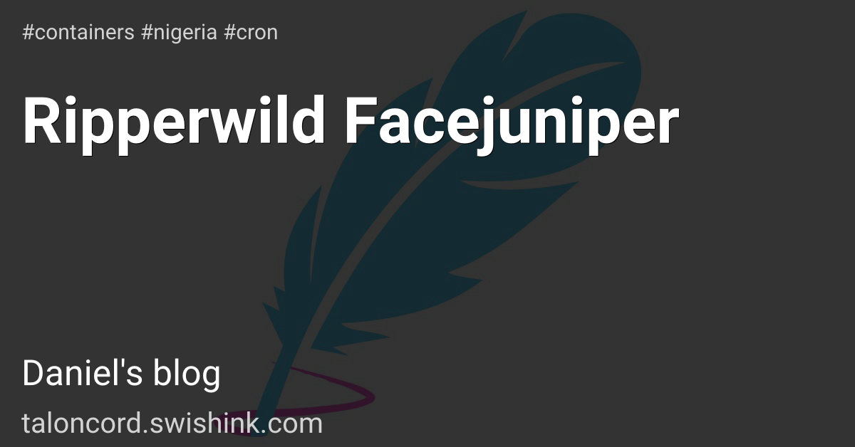 Ripperwild Facejuniper